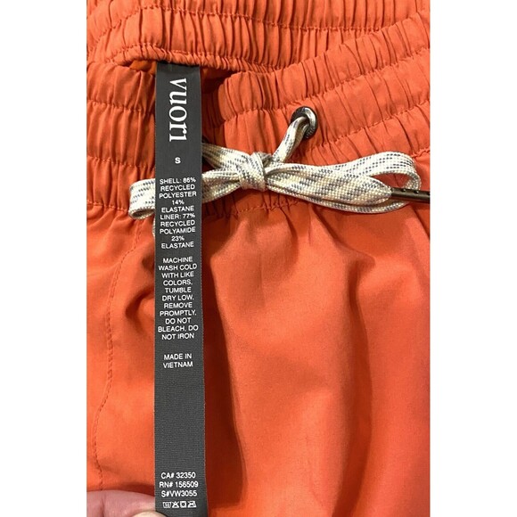 Vuori Clementine Skirt Skort Womens Small Coral Pink Stretch Lined Tennis Skirt - Picture 8 of 9